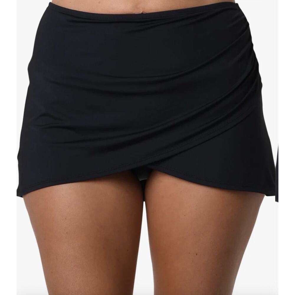 Jantzen Ladies Size 14 Black Swim Skirt Cover